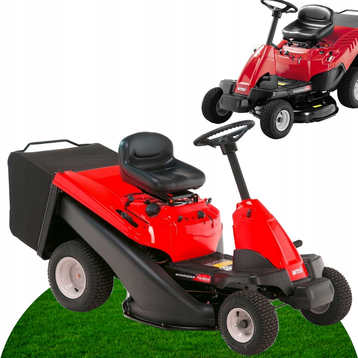 MTD 13A726SD600 benzínová kosačka na trávu 76 cm červená